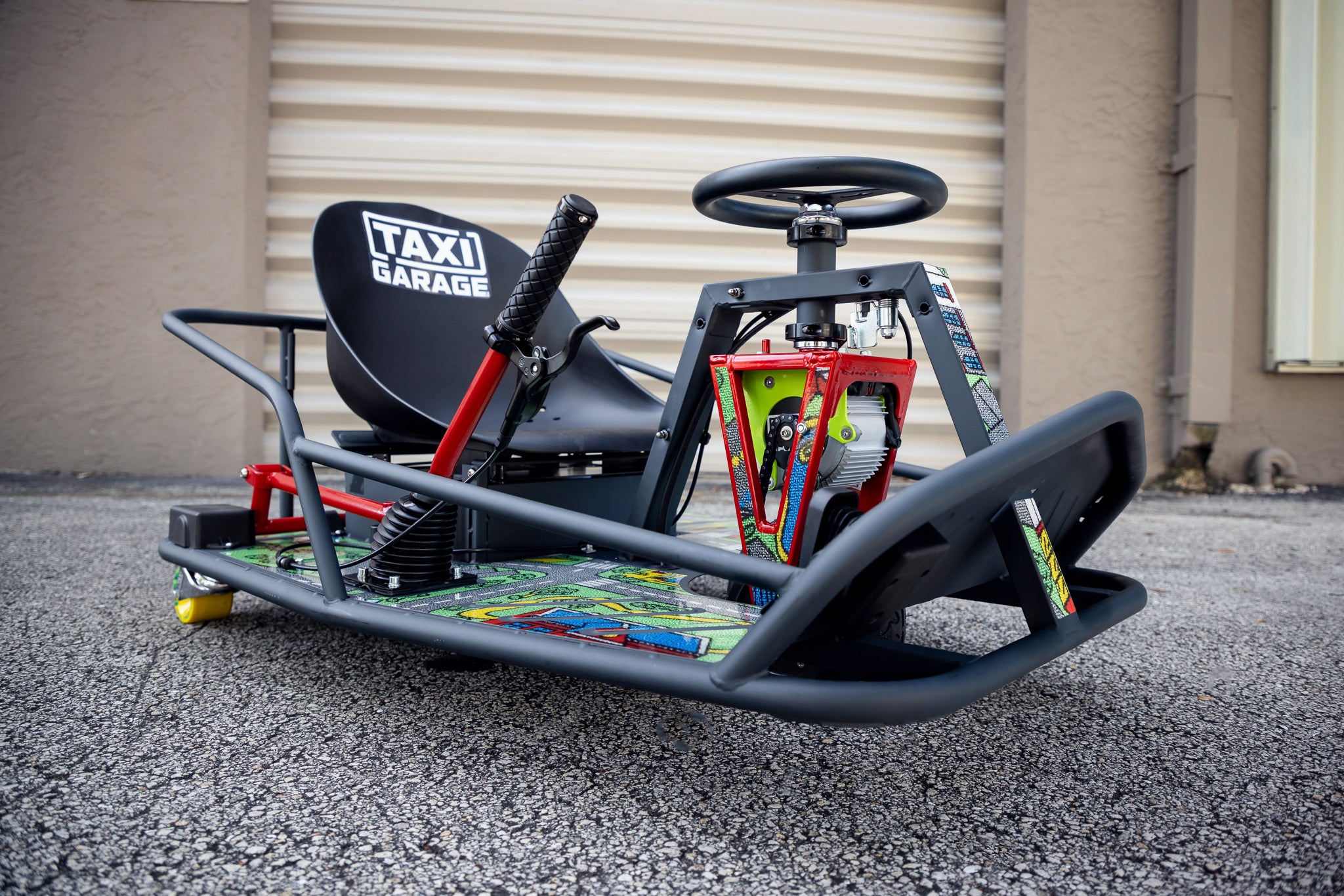 'Carpet Map' Stage 4 XL Taxi Garage Crazy Cart INVENTORY