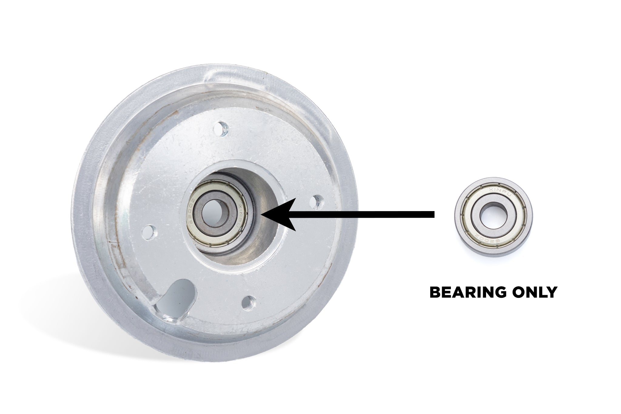 Crazy Cart Center Wheel Bearing