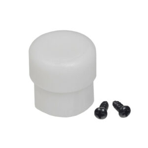 Crazy Cart Plastic Tip w/Screws (Pair of 2 for Stabilizing Posts/ Pegs)