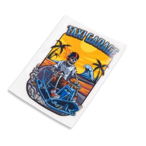 Crazy Cart Skullrider Sticker