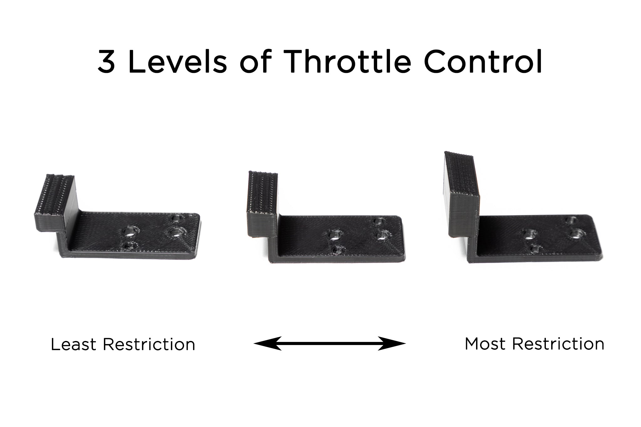 Crazy Cart Throttle Stop (Set of 3)