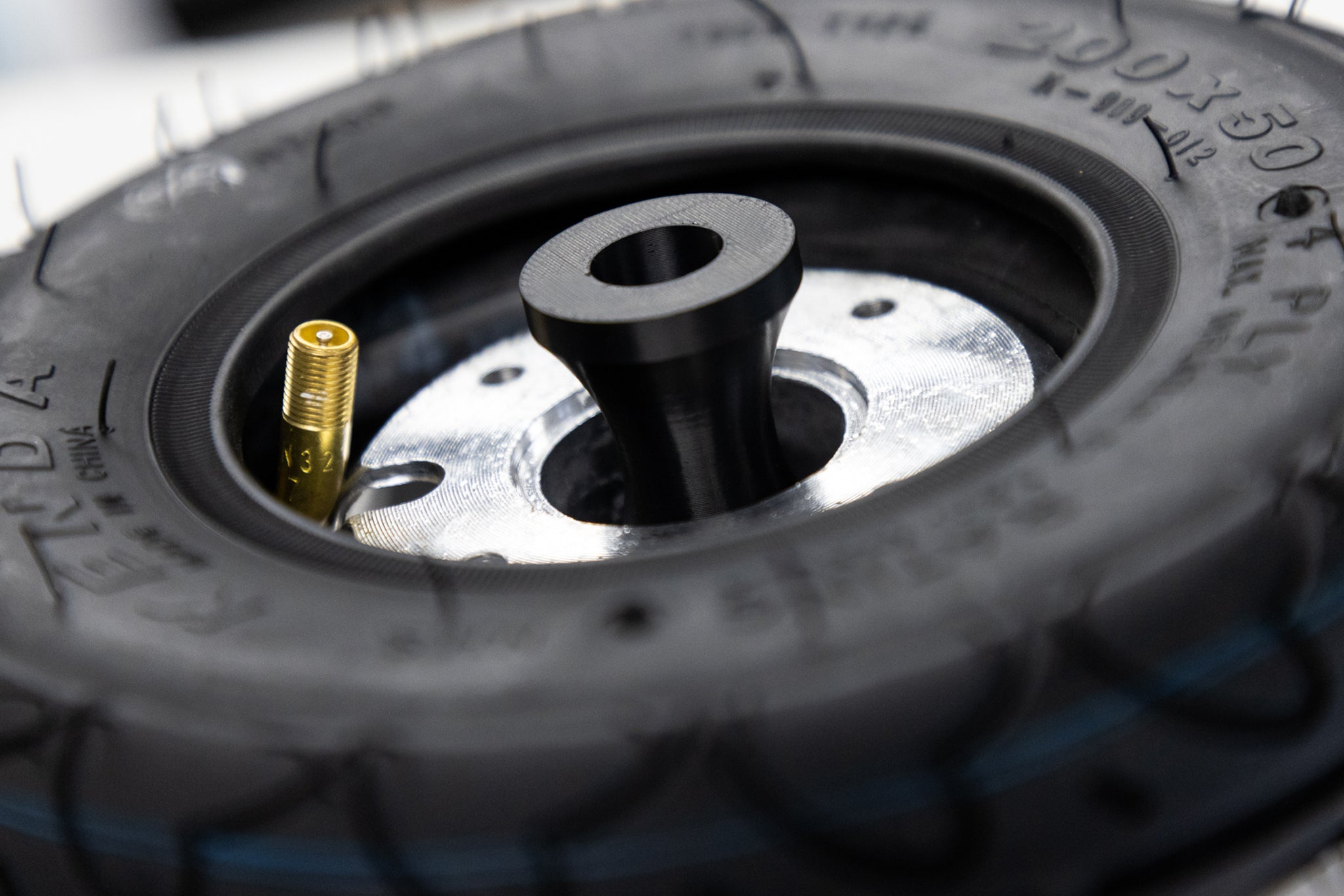 Front Wheel Spacer Alignment Insert for Crazy Cart