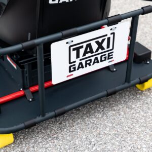 License Plate Holder with Frame Protectors for XL Crazy Cart