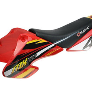 MX500 Seat w/Body Fairing Complete - Red