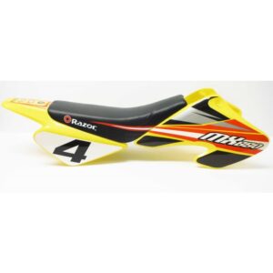 MX650 Seat w/Body Fairing Complete - Yellow