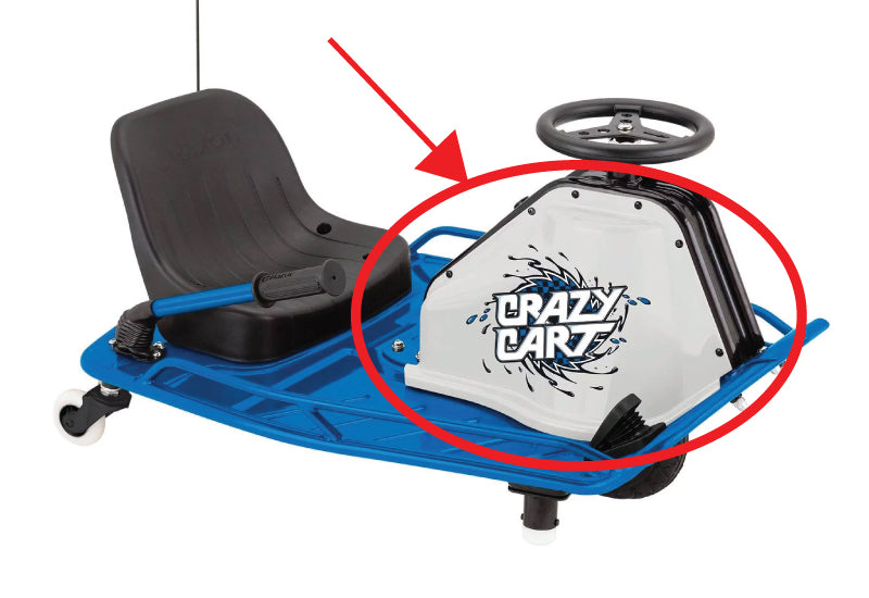 Razor crazy cart OEM covers - V5+