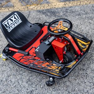 "Red Racer" Stage 4 Taxi Garage Crazy Cart INVENTORY