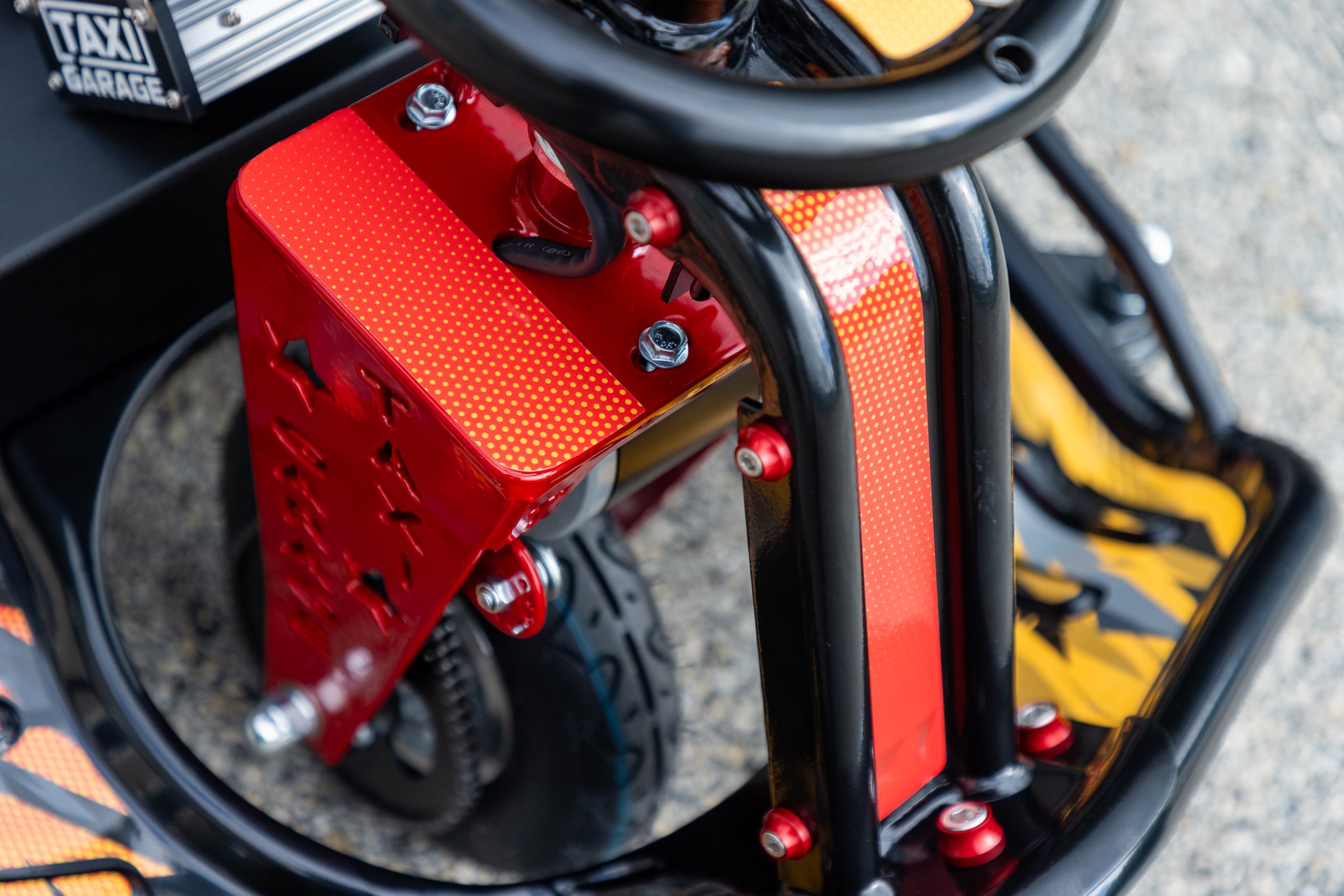 "Red Racer" Stage 4 Taxi Garage Crazy Cart INVENTORY