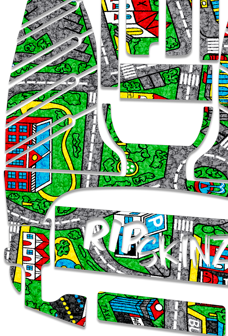 RipSkinz 'City Play Mat ' Standard Crazy Cart Livery Kit
