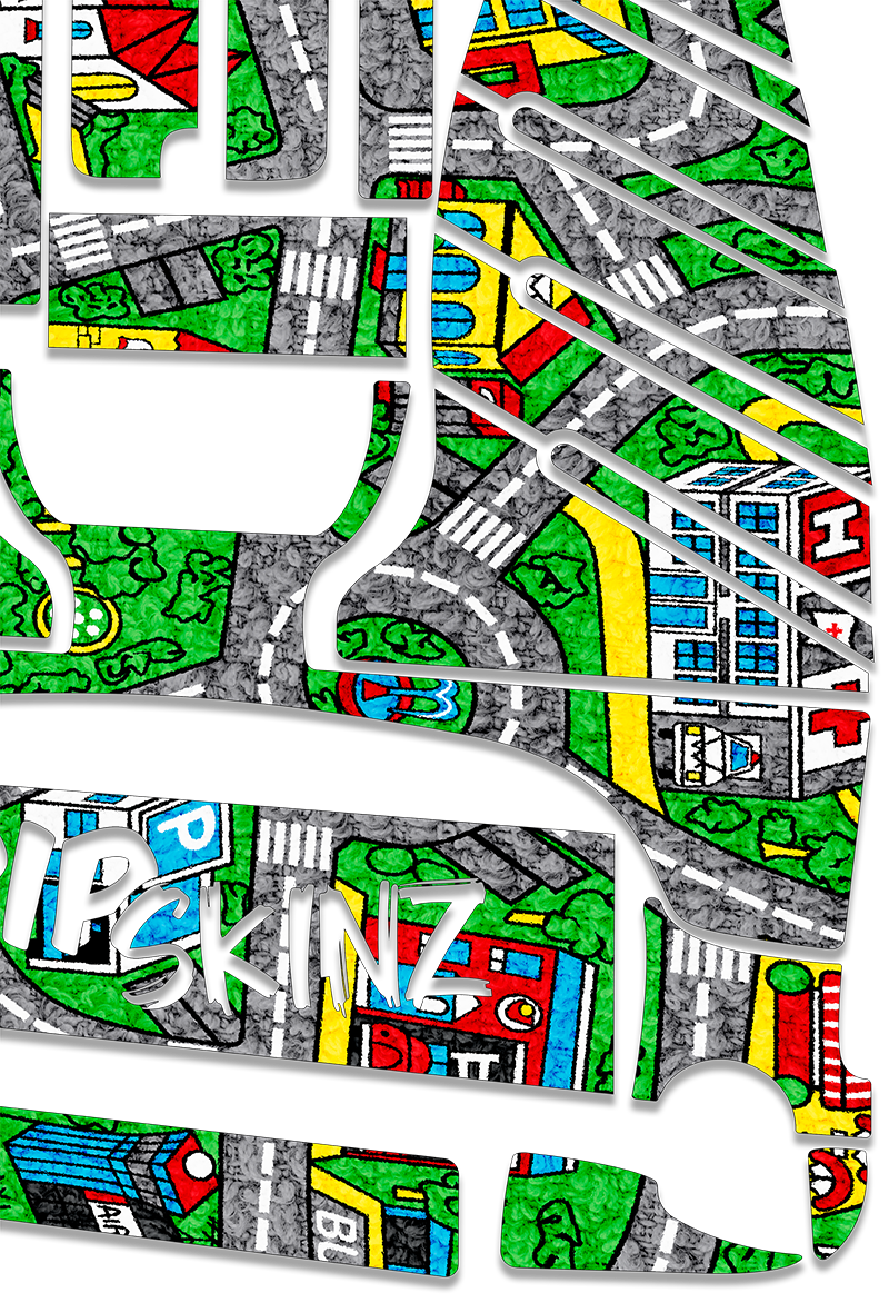 RipSkinz 'City Play Mat ' Standard Crazy Cart Livery Kit