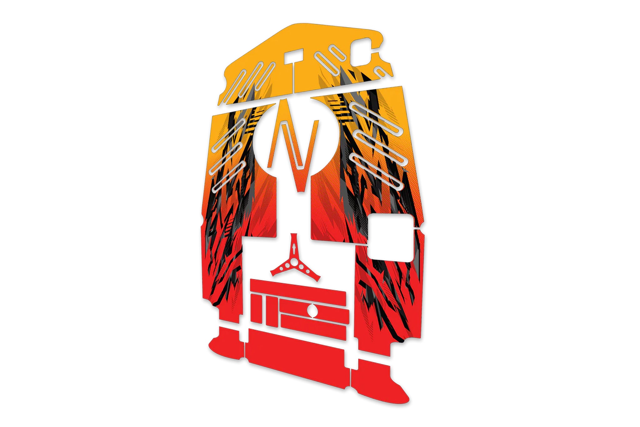 RipSkinz 'Retro Race' XL Crazy Cart Livery Kit