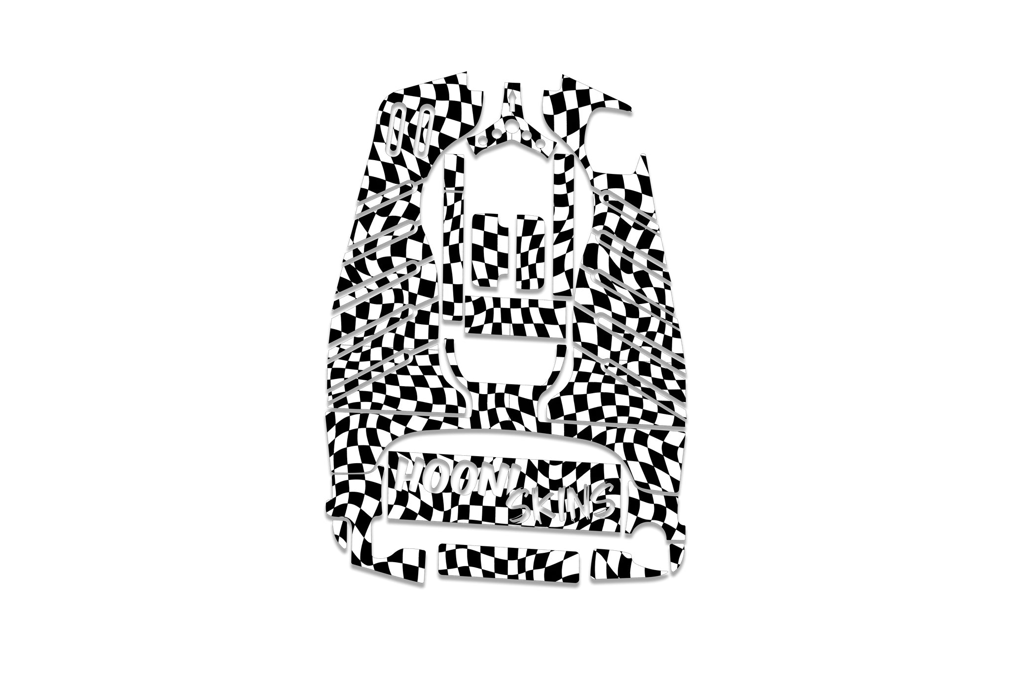 RipSkinz 'Trippy Checker' Standard Crazy Cart Livery Kit