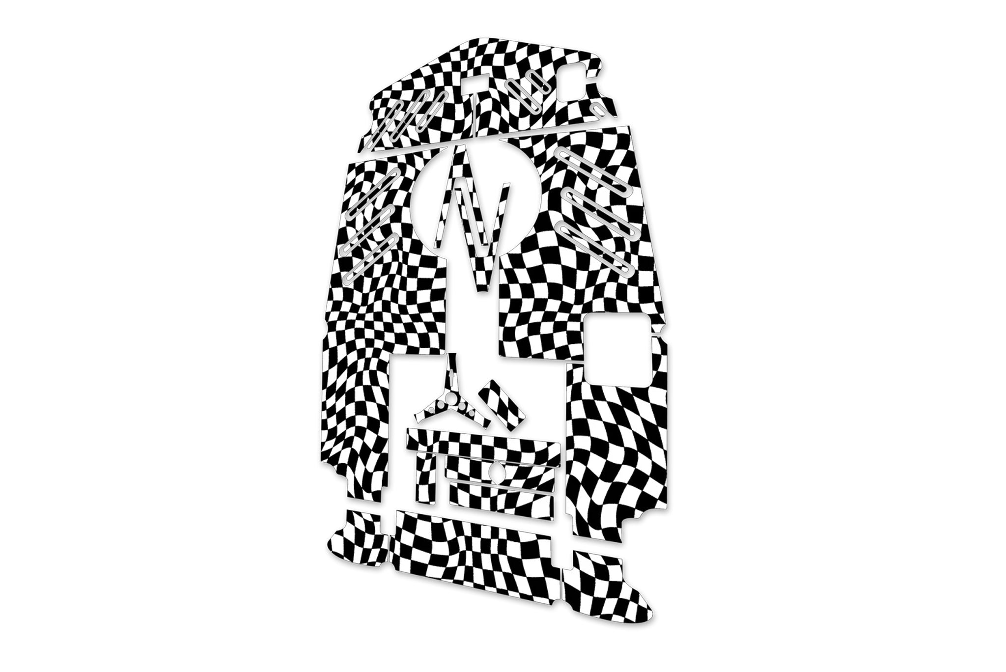 RipSkinz 'Trippy Checker' XL Crazy Cart Livery Kit