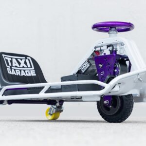 Stage 3 Taxi Garage Crazy Cart White/Purple INVENTORY