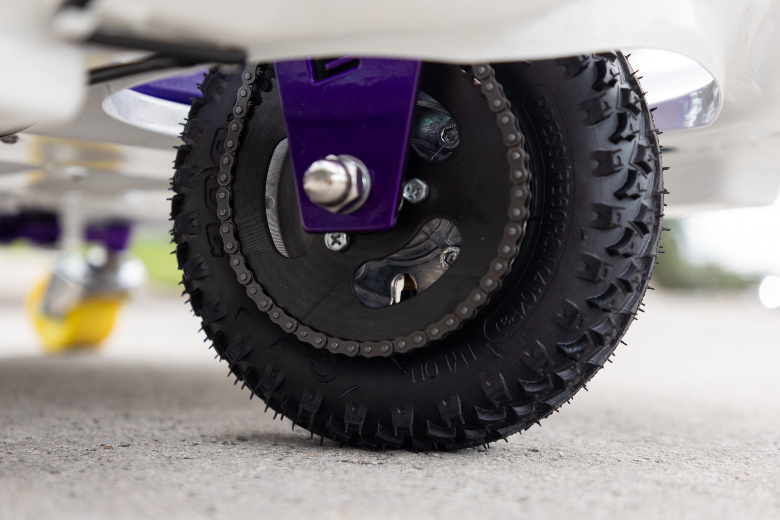 Stage 3 Taxi Garage Crazy Cart White/Purple INVENTORY