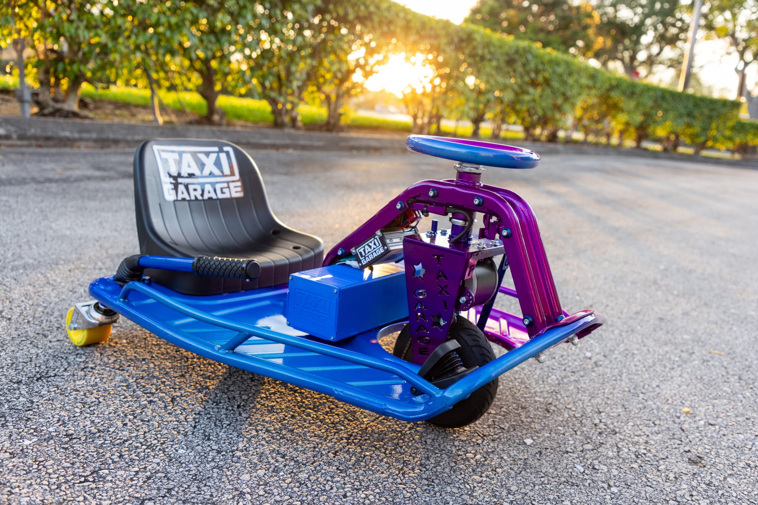 Stage 4 Taxi Garage Crazy Cart Split Gradient Fade INVENTORY