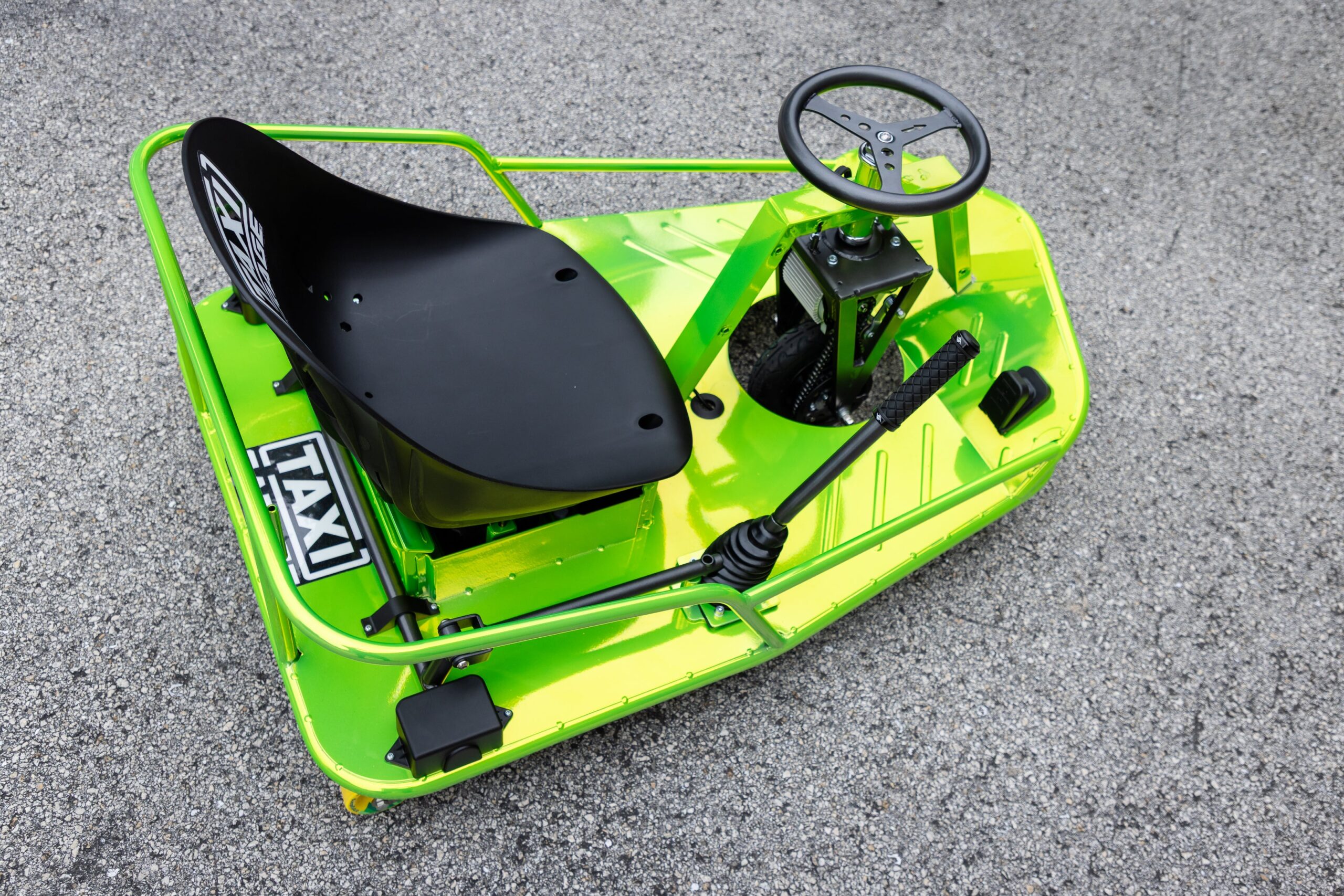 Stage 4 XL "Shocker Yellow" Taxi Garage Crazy Cart INVENTORY