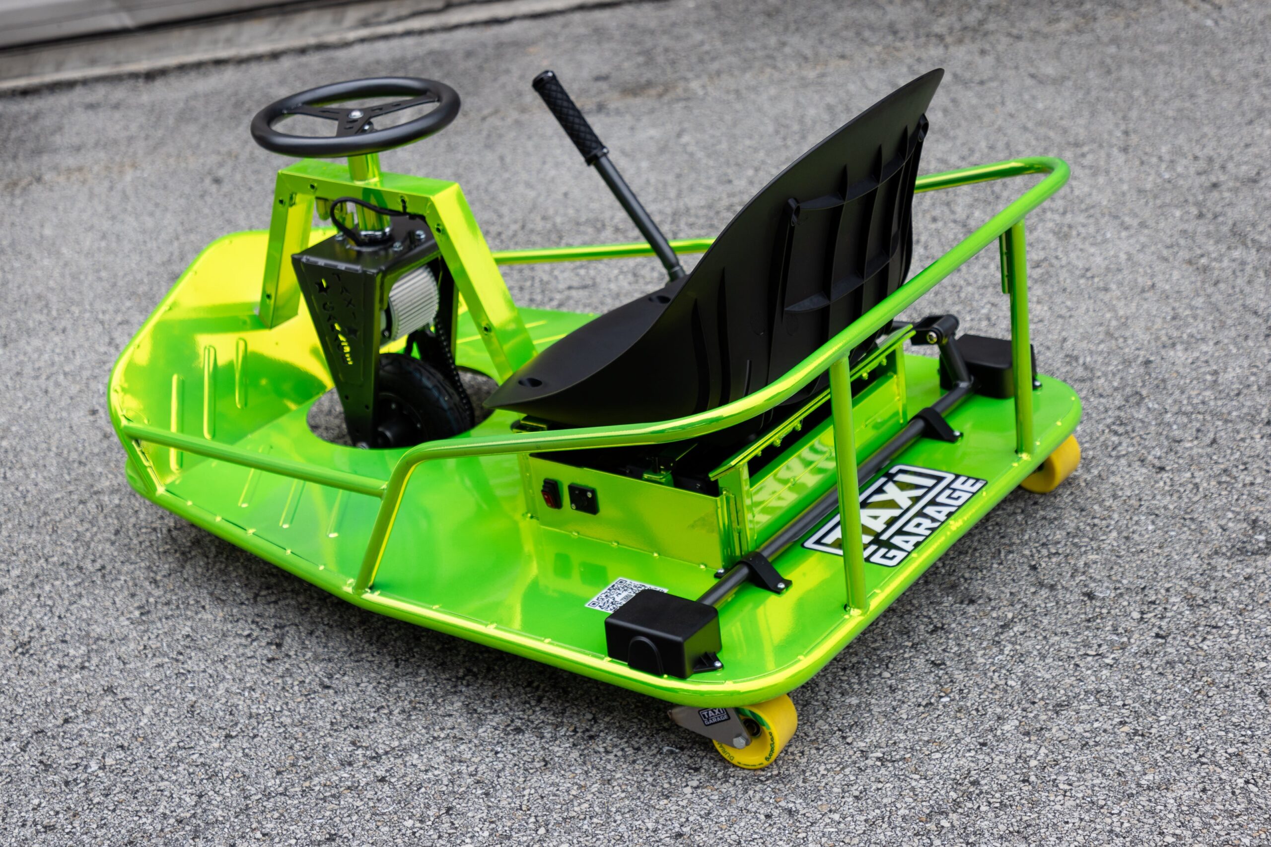 Stage 4 XL "Shocker Yellow" Taxi Garage Crazy Cart INVENTORY