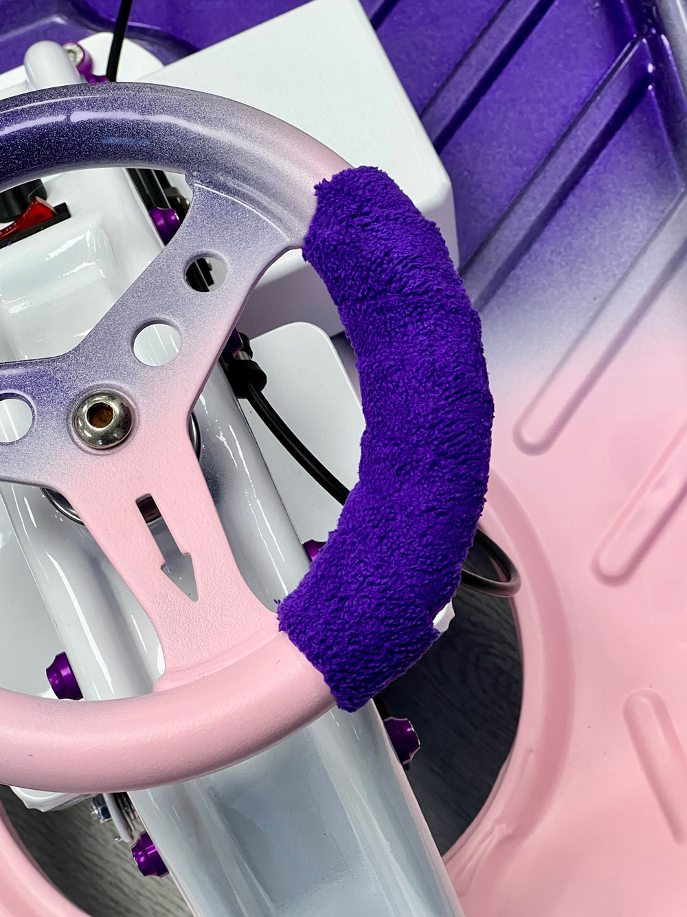 Steering wheel grip tape