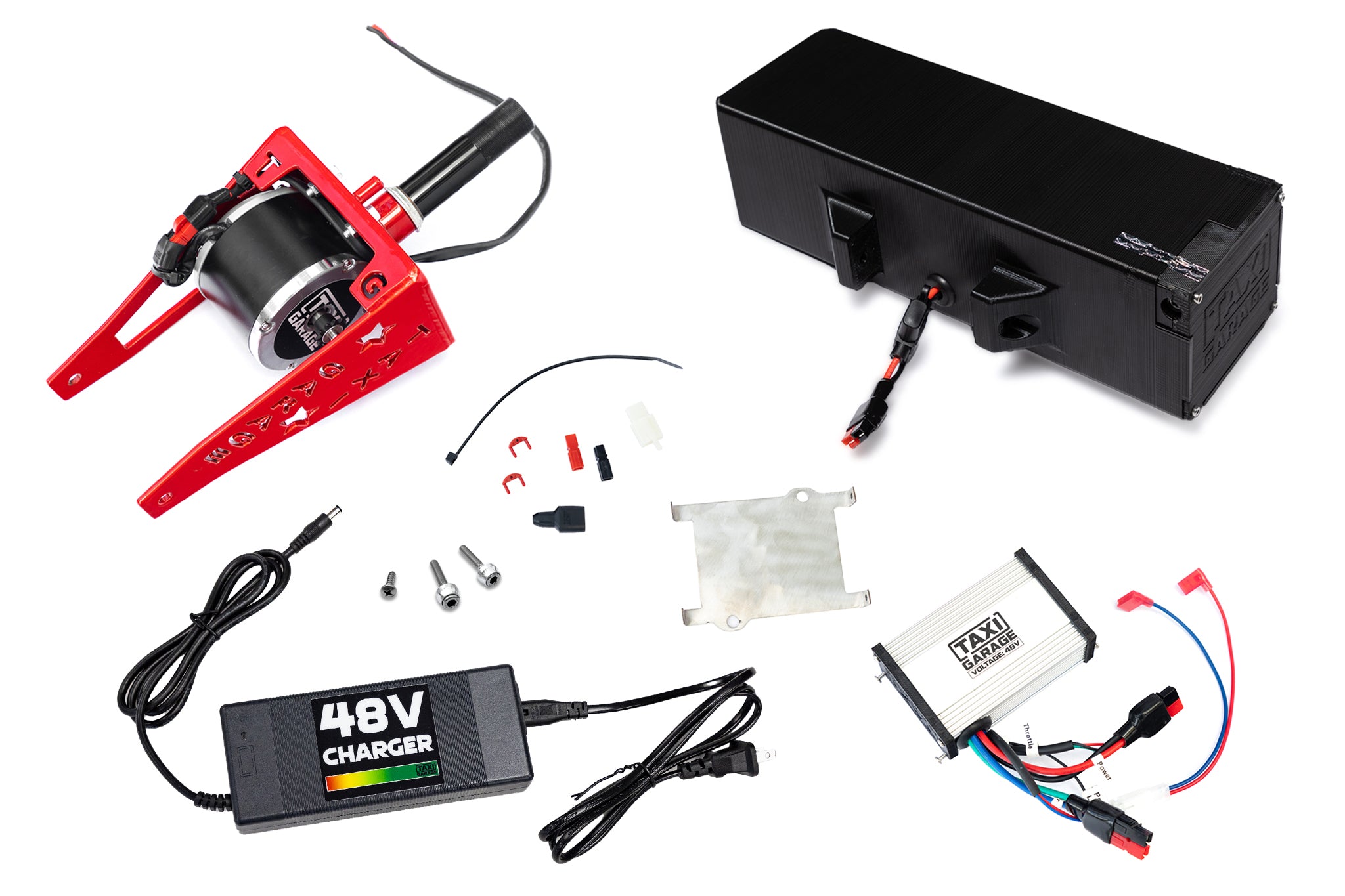 TAXI GARAGE 900W 48v Motor Upgrade - Standard Crazy Cart