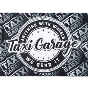 TAXI GARAGE Bandana Vibes Shop Flag 3x5