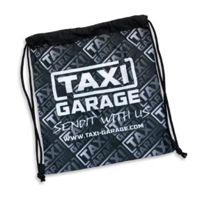 Taxi Garage Drawstring Bag