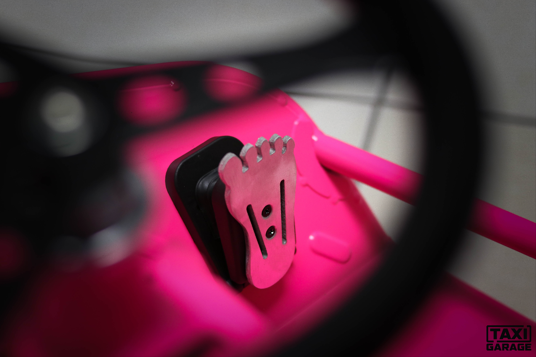 TAXI GARAGE Foot Print Gas Pedal- XL and Standard Crazy Cart