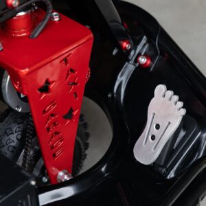 TAXI GARAGE Foot Print Gas Pedal- XL and Standard Crazy Cart