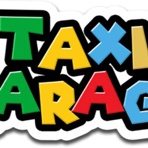 TAXI GARAGE Mario Kart Sticker