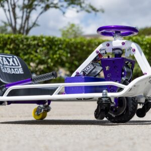 Taxi Garage Stage 4 "White/Purple" Crazy Cart INVENTORY